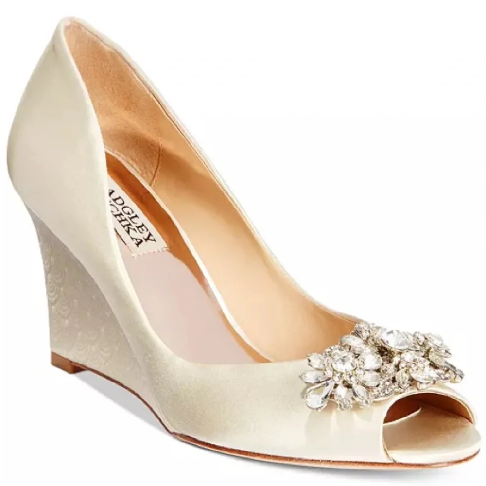 Badgley Mischka Dara Evening Wedges